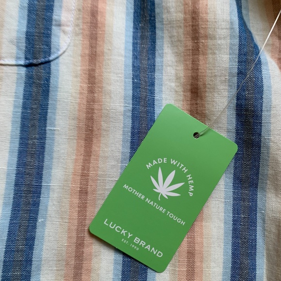 LUCKY BRAND button down short sleeve shirt - Picture 3 of 4